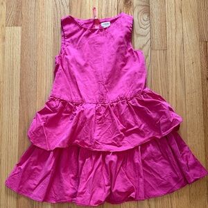 Crewcuts sleeveless pink dress, like new.  Size 8.